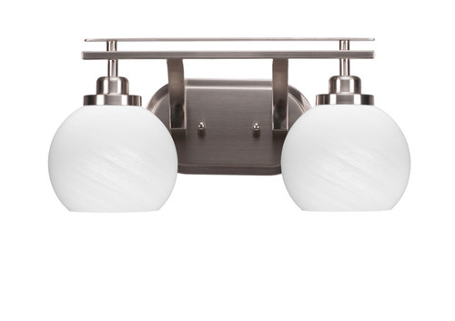 Toltec Lighting - 2612-BN-4101 - Two Light Bath Bar - Odyssey - Brushed Nickel