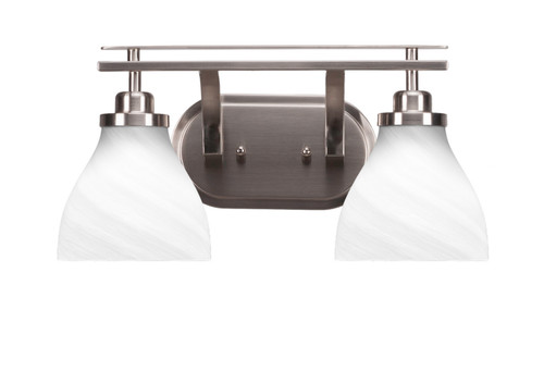 Toltec Lighting - 2612-BN-4761 - Two Light Bath Bar - Odyssey - Brushed Nickel