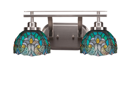 Toltec Lighting - 2612-BN-9925 - Two Light Bath Bar - Odyssey - Brushed Nickel