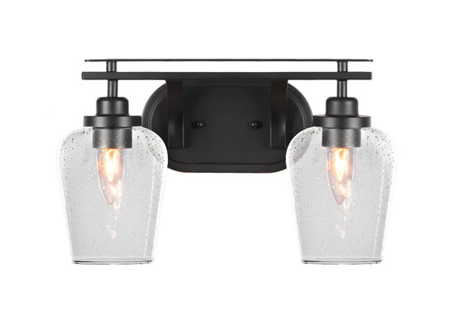 Toltec Lighting - 2612-MB-210 - Two Light Bath Bar - Odyssey - Matte Black