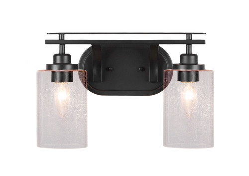 Toltec Lighting - 2612-MB-300 - Two Light Bath Bar - Odyssey - Matte Black