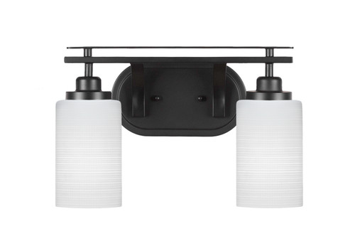 Toltec Lighting - 2612-MB-4061 - Two Light Bath Bar - Odyssey - Matte Black