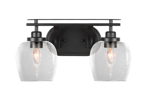 Toltec Lighting - 2612-MB-4810 - Two Light Bath Bar - Odyssey - Matte Black