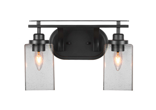 Toltec Lighting - 2612-MB-530 - Two Light Bath Bar - Odyssey - Matte Black