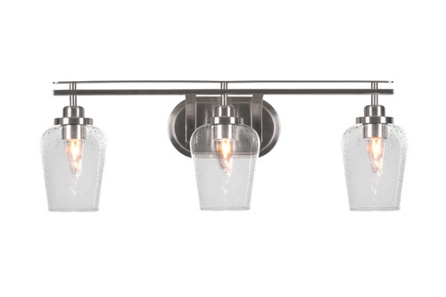 Toltec Lighting - 2613-BN-210 - Three Light Bath Bar - Odyssey - Brushed Nickel