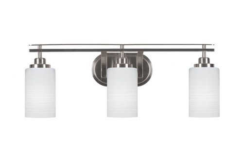 Toltec Lighting - 2613-BN-4061 - Three Light Bath Bar - Odyssey - Brushed Nickel