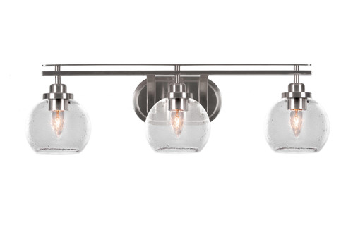 Toltec Lighting - 2613-BN-4100 - Three Light Bath Bar - Odyssey - Brushed Nickel