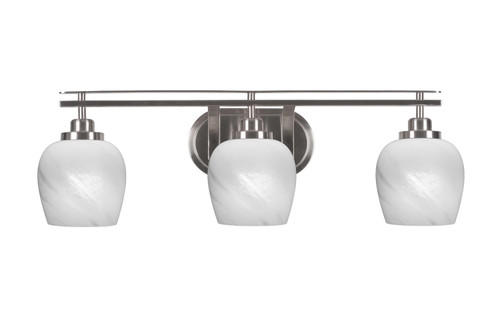 Toltec Lighting - 2613-BN-4811 - Three Light Bath Bar - Odyssey - Brushed Nickel