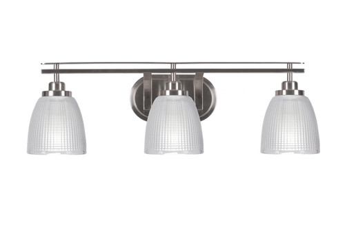Toltec Lighting - 2613-BN-500 - Three Light Bath Bar - Odyssey - Brushed Nickel