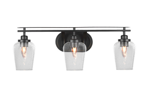 Toltec Lighting - 2613-MB-210 - Three Light Bath Bar - Odyssey - Matte Black