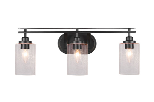 Toltec Lighting - 2613-MB-300 - Three Light Bath Bar - Odyssey - Matte Black