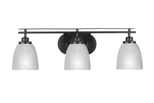 Toltec Lighting - 2613-MB-500 - Three Light Bath Bar - Odyssey - Matte Black