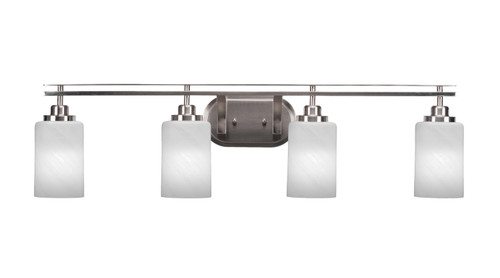 Toltec Lighting - 2614-BN-3001 - Four Light Bath Bar - Odyssey - Brushed Nickel