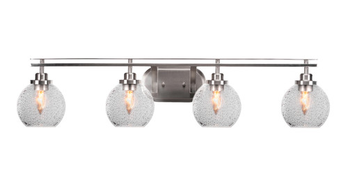 Toltec Lighting - 2614-BN-4102 - Four Light Bath Bar - Odyssey - Brushed Nickel