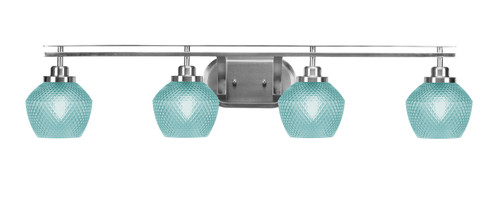 Toltec Lighting - 2614-BN-4625 - Four Light Bath Bar - Odyssey - Brushed Nickel
