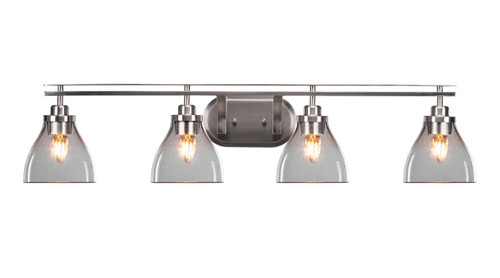 Toltec Lighting - 2614-BN-4760 - Four Light Bath Bar - Odyssey - Brushed Nickel