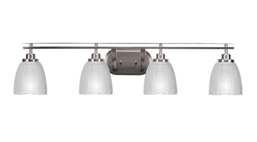 Toltec Lighting - 2614-BN-500 - Four Light Bath Bar - Odyssey - Brushed Nickel