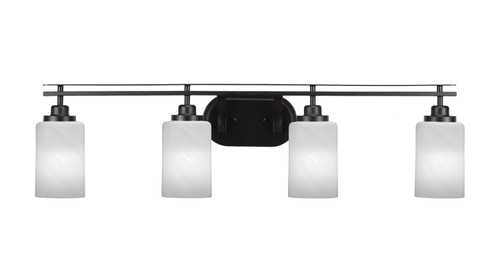 Toltec Lighting - 2614-MB-3001 - Four Light Bath Bar - Odyssey - Matte Black
