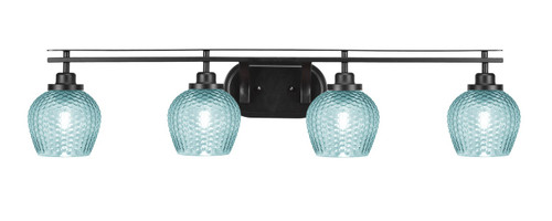 Toltec Lighting - 2614-MB-4605 - Four Light Bath Bar - Odyssey - Matte Black