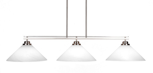 Toltec Lighting - 2633-BN-2161 - Three Light Bar - Odyssey - Brushed Nickel