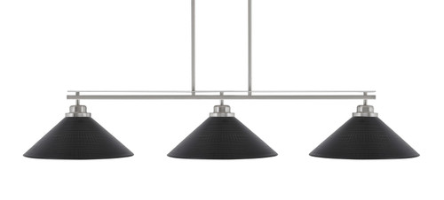 Toltec Lighting - 2633-BN-4019 - Three Light Bar - Odyssey - Brushed Nickel