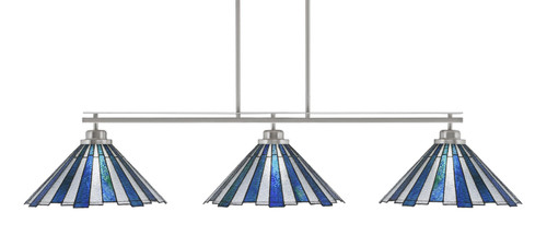 Toltec Lighting - 2633-BN-932 - Three Light Bar - Odyssey - Brushed Nickel