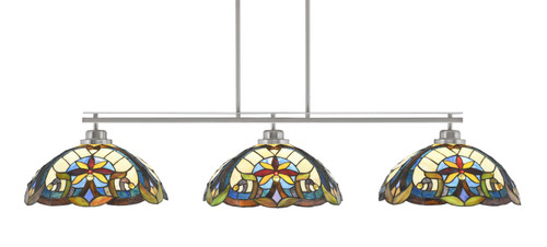 Toltec Lighting - 2633-BN-936 - Three Light Bar - Odyssey - Brushed Nickel