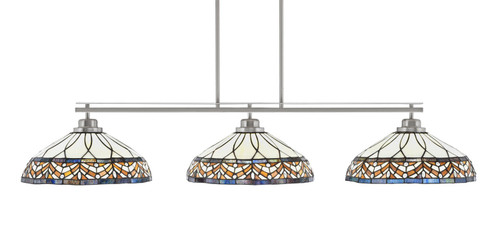 Toltec Lighting - 2633-BN-948 - Three Light Bar - Odyssey - Brushed Nickel