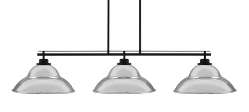 Toltec Lighting - 2633-MB-429-CH - Three Light Bar - Odyssey - Matte Black