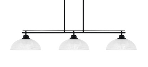 Toltec Lighting - 2633-MB-540 - Three Light Bar - Odyssey - Matte Black