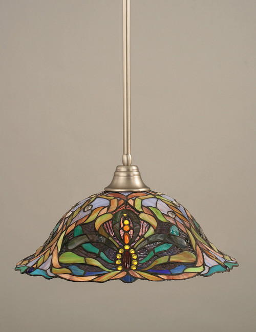 Toltec Lighting - 26-BN-990 - One Light Pendant - Any - Brushed Nickel