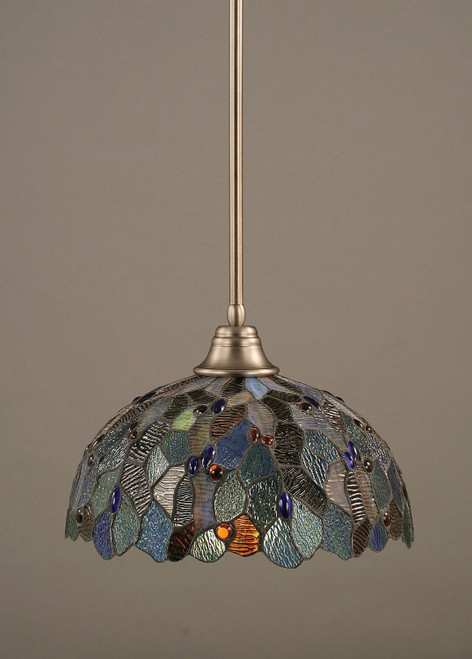 Toltec Lighting - 26-BN-995 - One Light Pendant - Any - Brushed Nickel