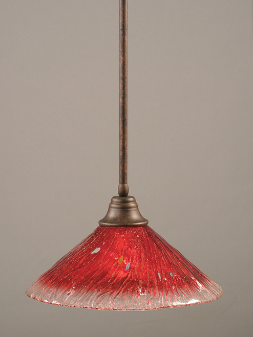 Toltec Lighting - 26-BRZ-716 - One Light Pendant - Stem - Bronze