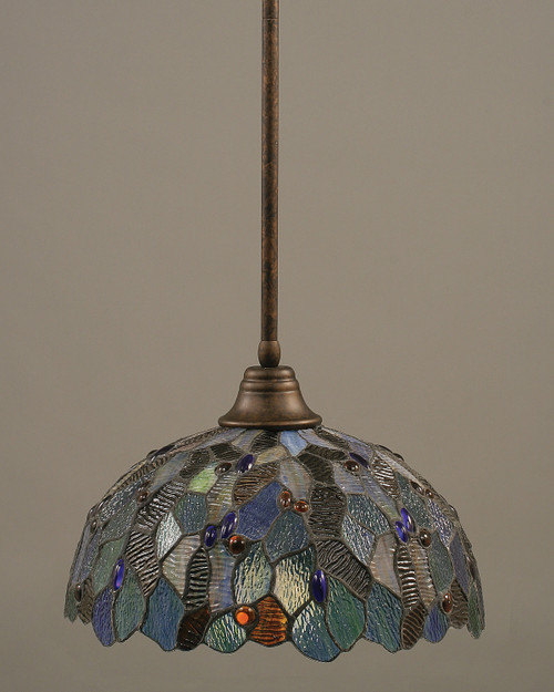 Toltec Lighting - 26-BRZ-995 - One Light Pendant - Stem - Bronze