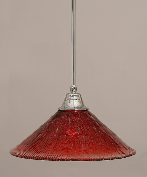 Toltec Lighting - 26-CH-716 - One Light Pendant - Any - Chrome