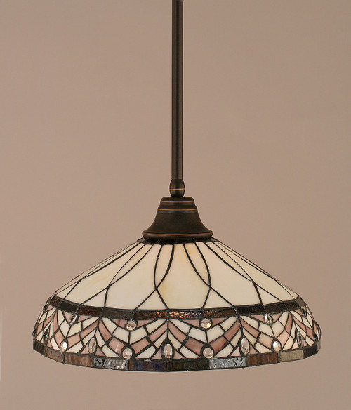 Toltec Lighting - 26-DG-948 - One Light Pendant - Any - Dark Granite