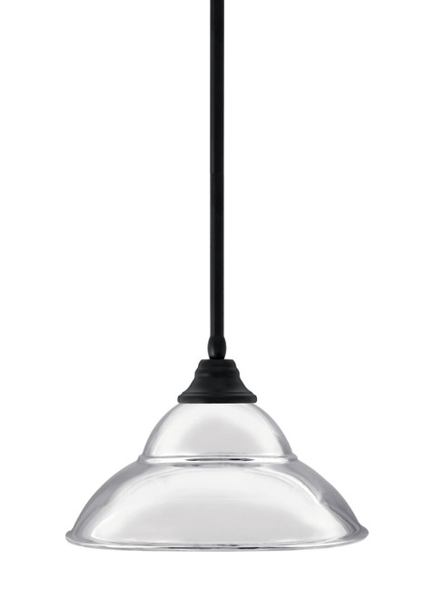 Toltec Lighting - 26-MB-428-CH - One Light Pendant - Any - Matte Black