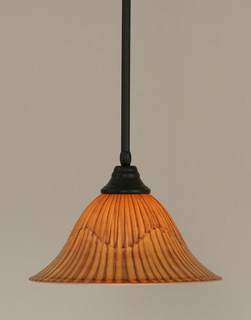 Toltec Lighting - 26-MB-58319 - One Light Pendant - Any - Matte Black