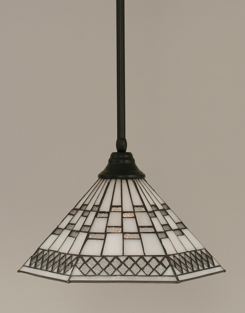 Toltec Lighting - 26-MB-910 - One Light Pendant - Any - Matte Black