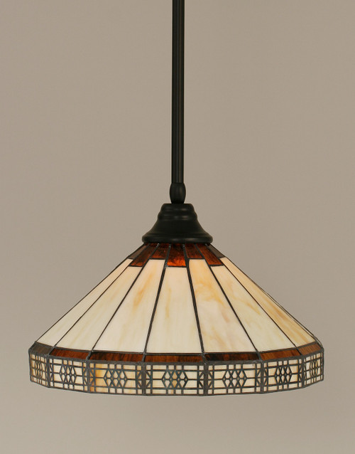 Toltec Lighting - 26-MB-964 - One Light Pendant - Any - Matte Black