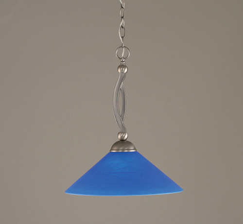 Toltec Lighting - 271-BN-415 - One Light Pendant - Bow - Brushed Nickel