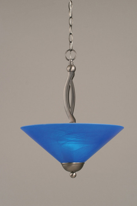 Toltec Lighting - 274-BN-415 - Two Light Pendant - Bow - Brushed Nickel