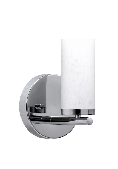 Toltec Lighting - 2811-CH-801B - One Light Wall Sconce - Trinity - Chrome
