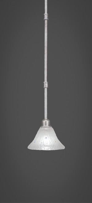 Toltec Lighting - 284-AS-751 - One Light Mini Pendant - Vintage - Aged Silver