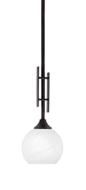Toltec Lighting - 320-DG-4101 - One Light Mini Pendant - Uptowne - Dark Granite