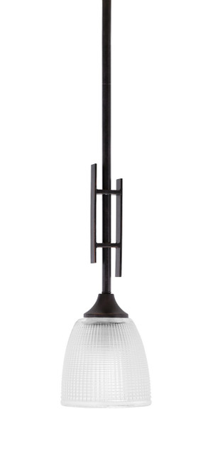 Toltec Lighting - 320-DG-500 - One Light Mini Pendant - Uptowne - Dark Granite