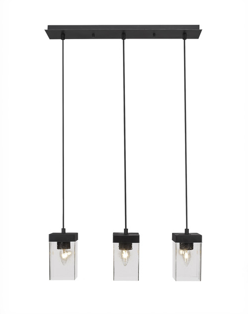Toltec Lighting - 3213-ES-530 - Three Light Cluster Pendalier - Nouvelle - Espresso