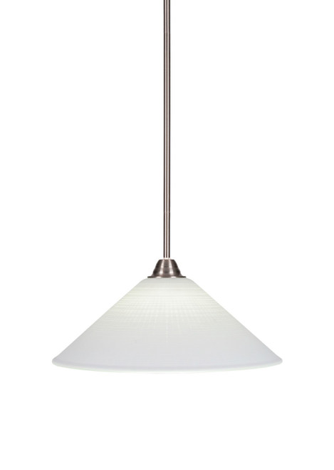 Toltec Lighting - 3401-BN-4011 - One Light Pendant - Paramount - Brushed Nickel
