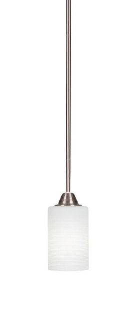 Toltec Lighting - 3401-BN-4061 - One Light Mini Pendant - Paramount - Brushed Nickel