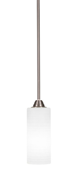 Toltec Lighting - 3401-BN-4091 - One Light Mini Pendant - Paramount - Brushed Nickel
